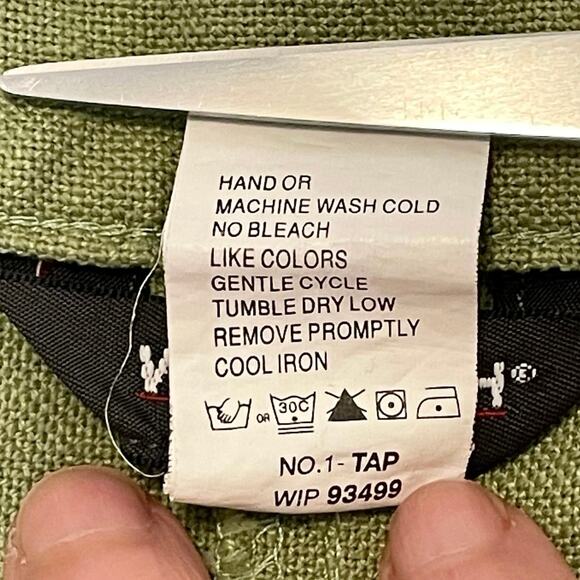 Vintage Woolrich Women’s 10 Cotton Twill Apple Green A-Line Mini Skirt Y2K - Picture 6 of 8